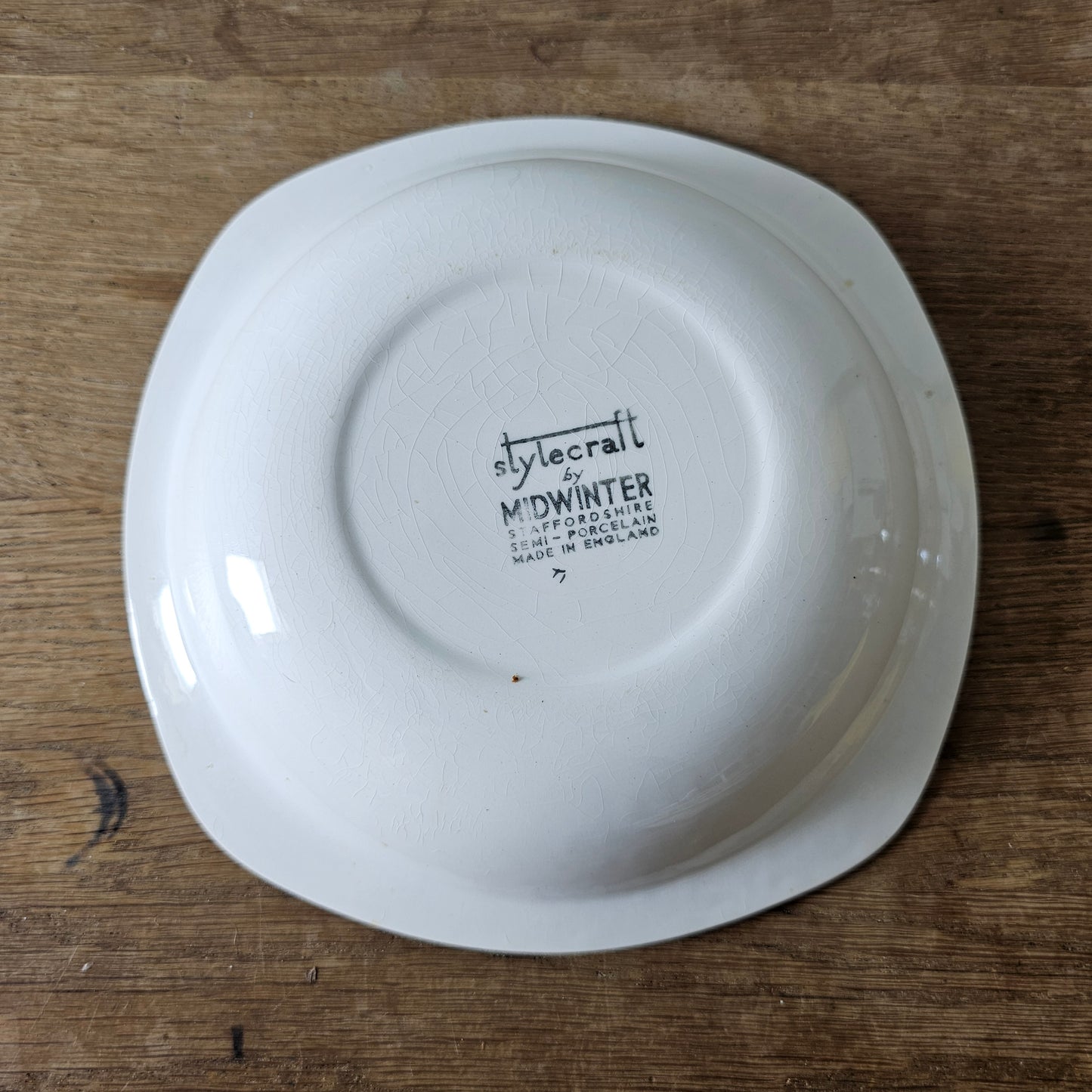Set of six 1950s Midwinter "Home Weave" bowls by Jessie Tait