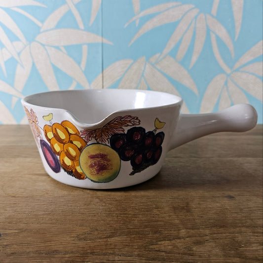 1970s Buchan Scotland "Tuscany" Stoneware mini casserole dish
