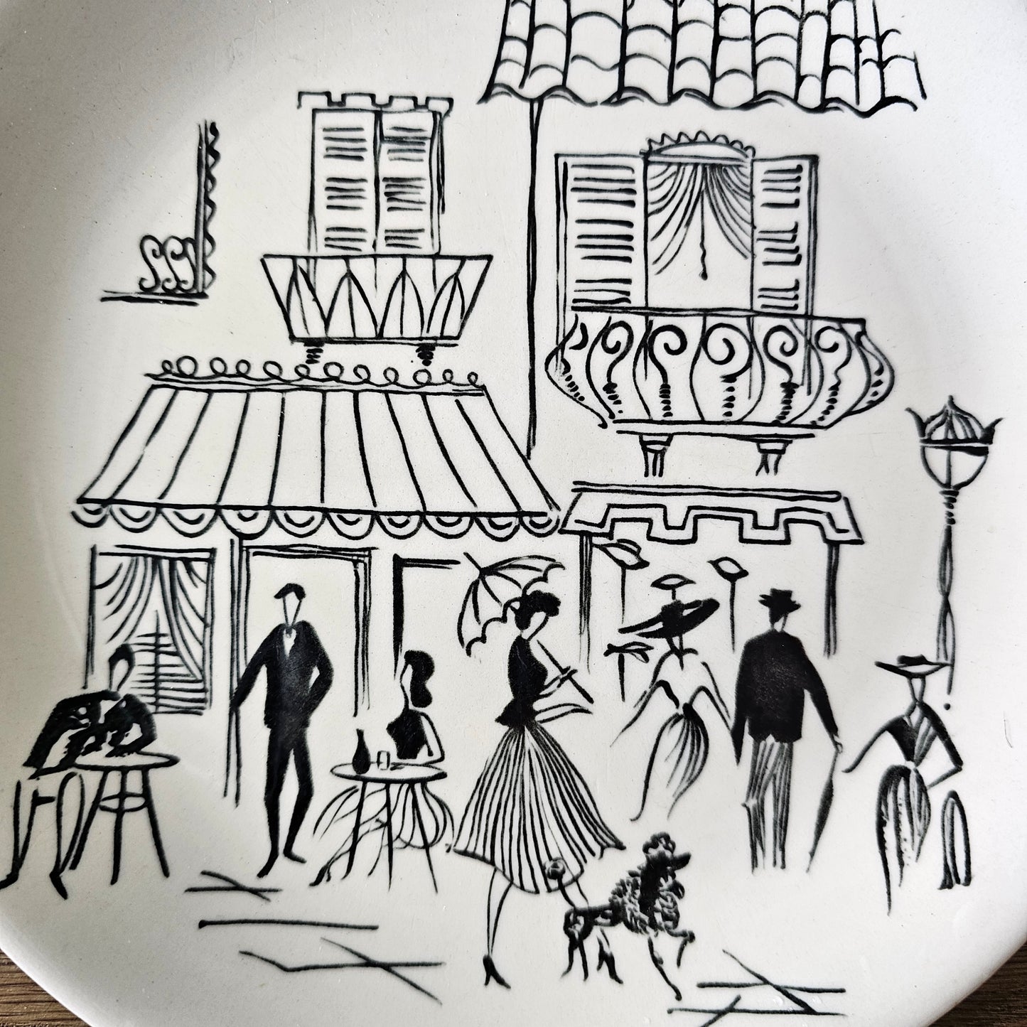 1950s Alfred Meakin "Parisienne" dinner plate