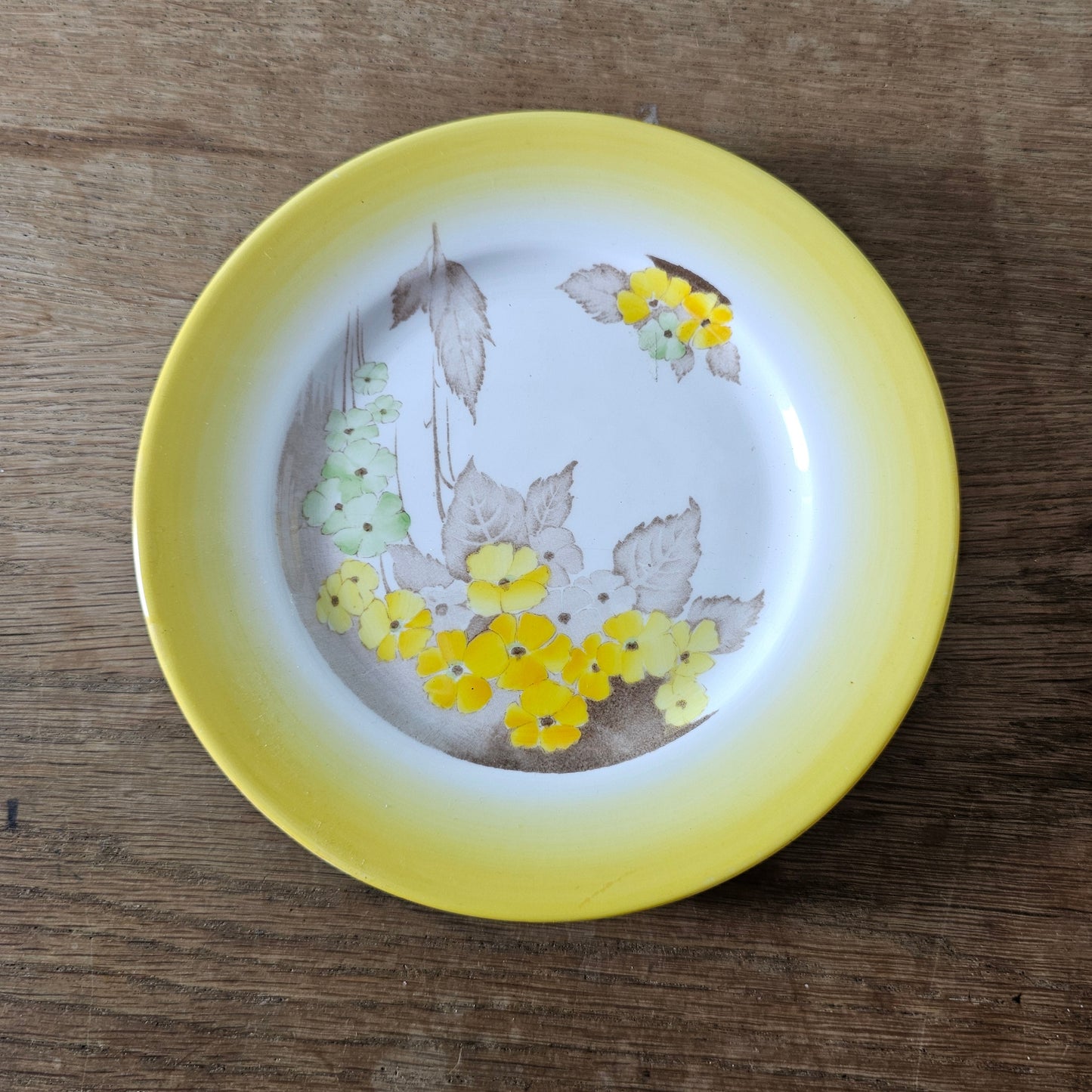 Set of three 1930s Shelley England "Phlox" side plates