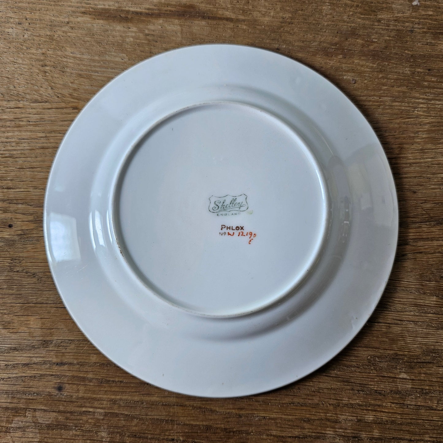Set of three 1930s Shelley England "Phlox" side plates