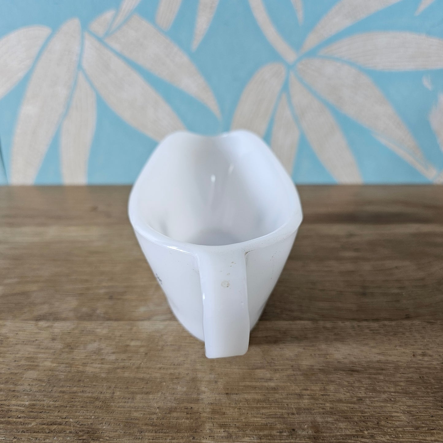 1960s Phoenix Opalware atomic starburst gravy boat