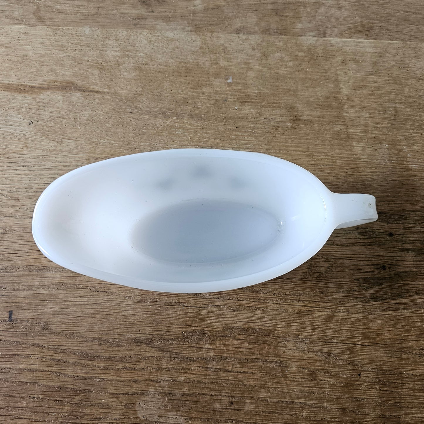 1960s Phoenix Opalware atomic starburst gravy boat