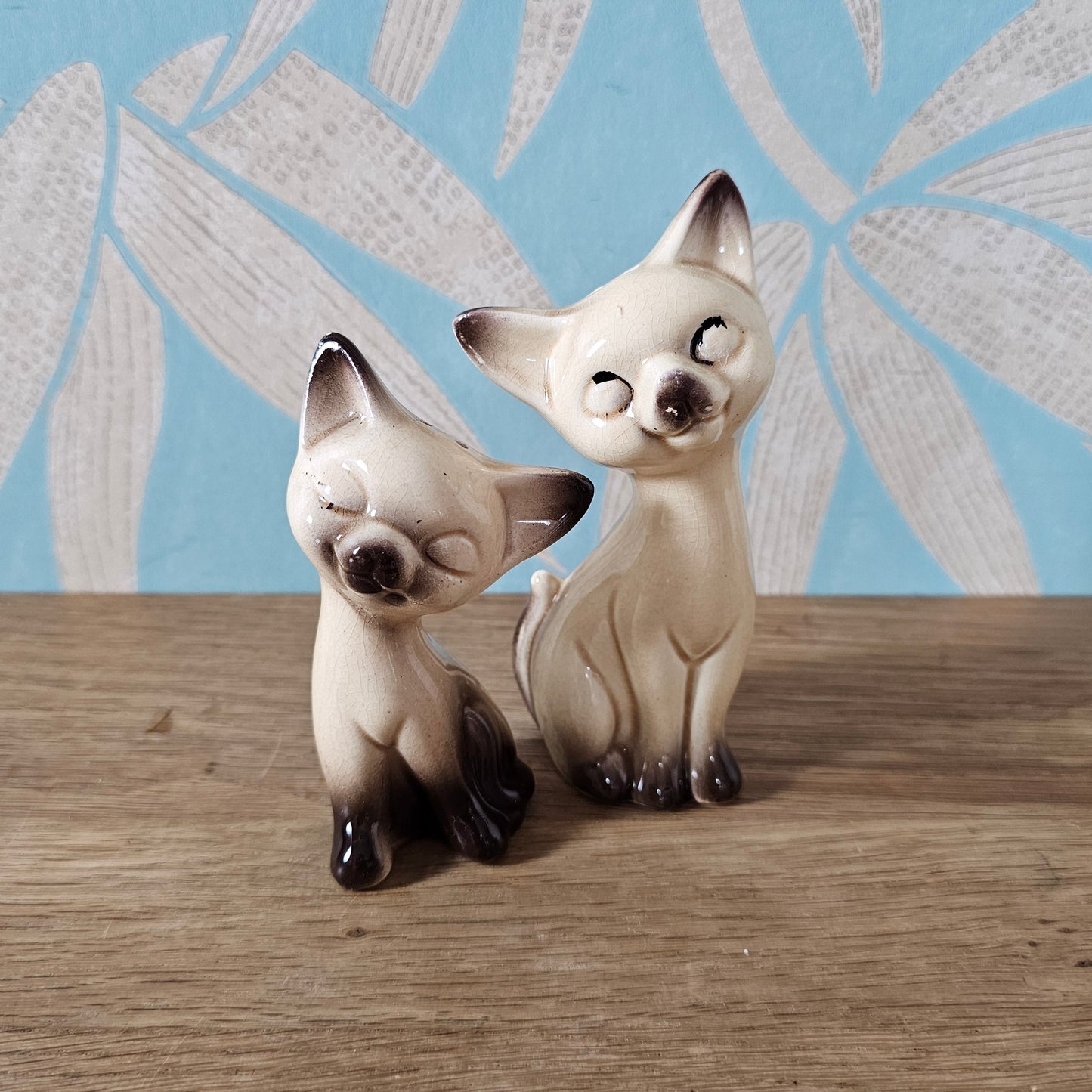 1950s Siamese cat salt & pepper set
