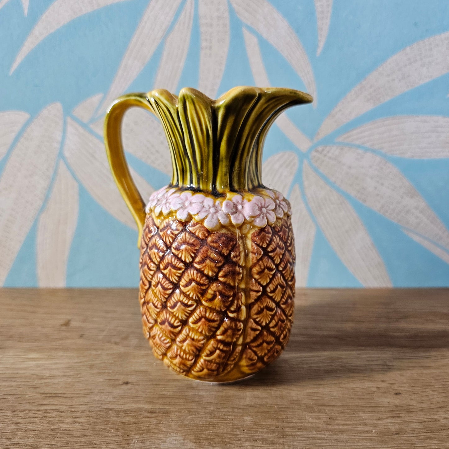 Mid-century ceramic Hawaii souvenir pineapple jug