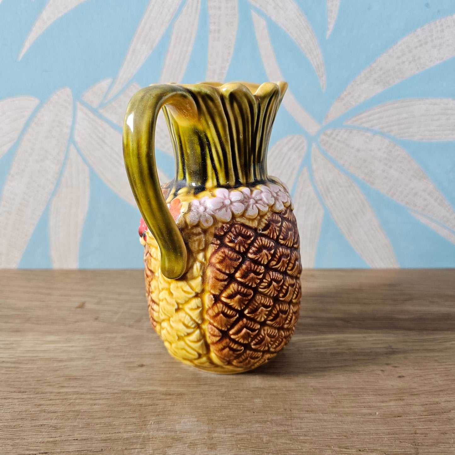 Mid-century ceramic Hawaii souvenir pineapple jug