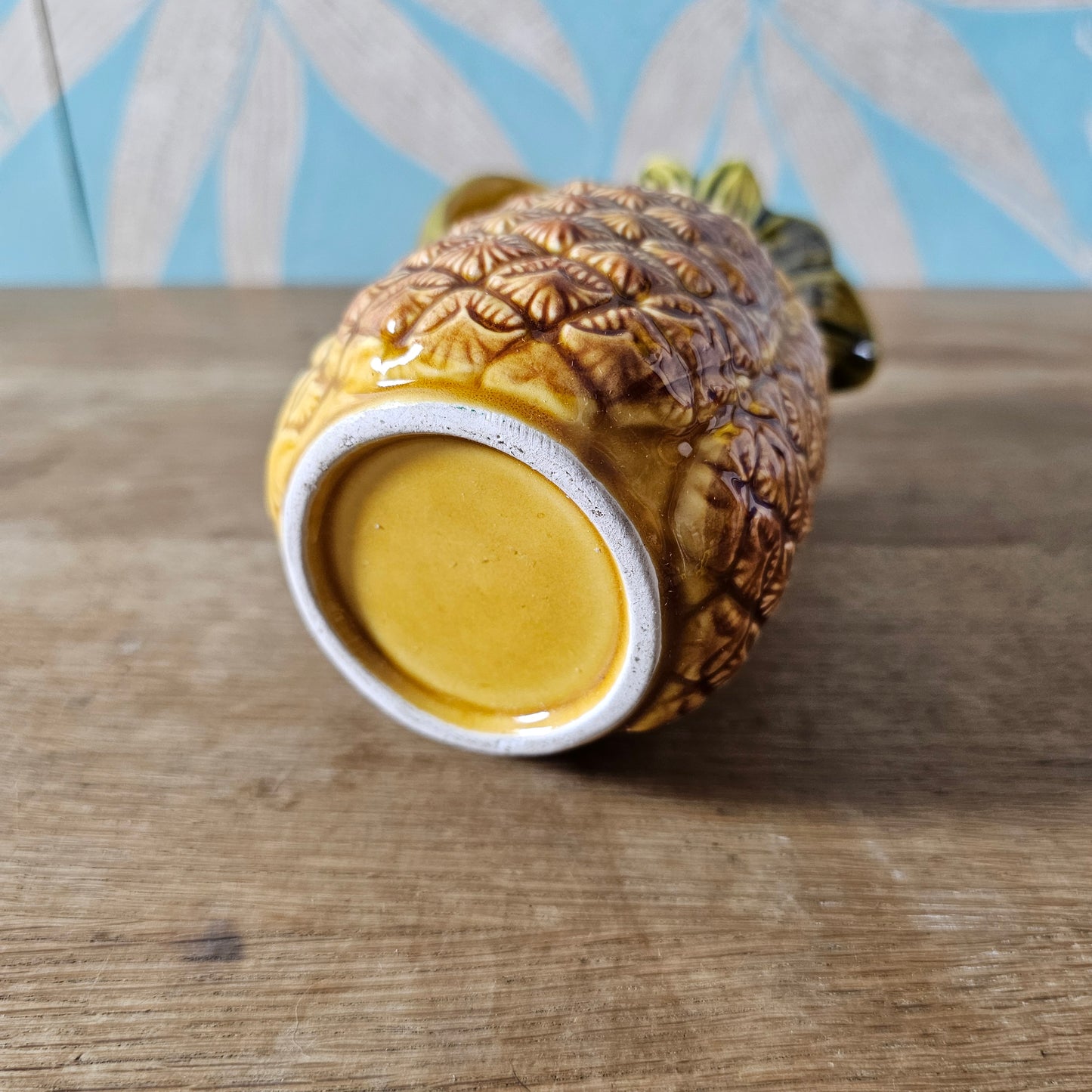 Mid-century ceramic Hawaii souvenir pineapple jug