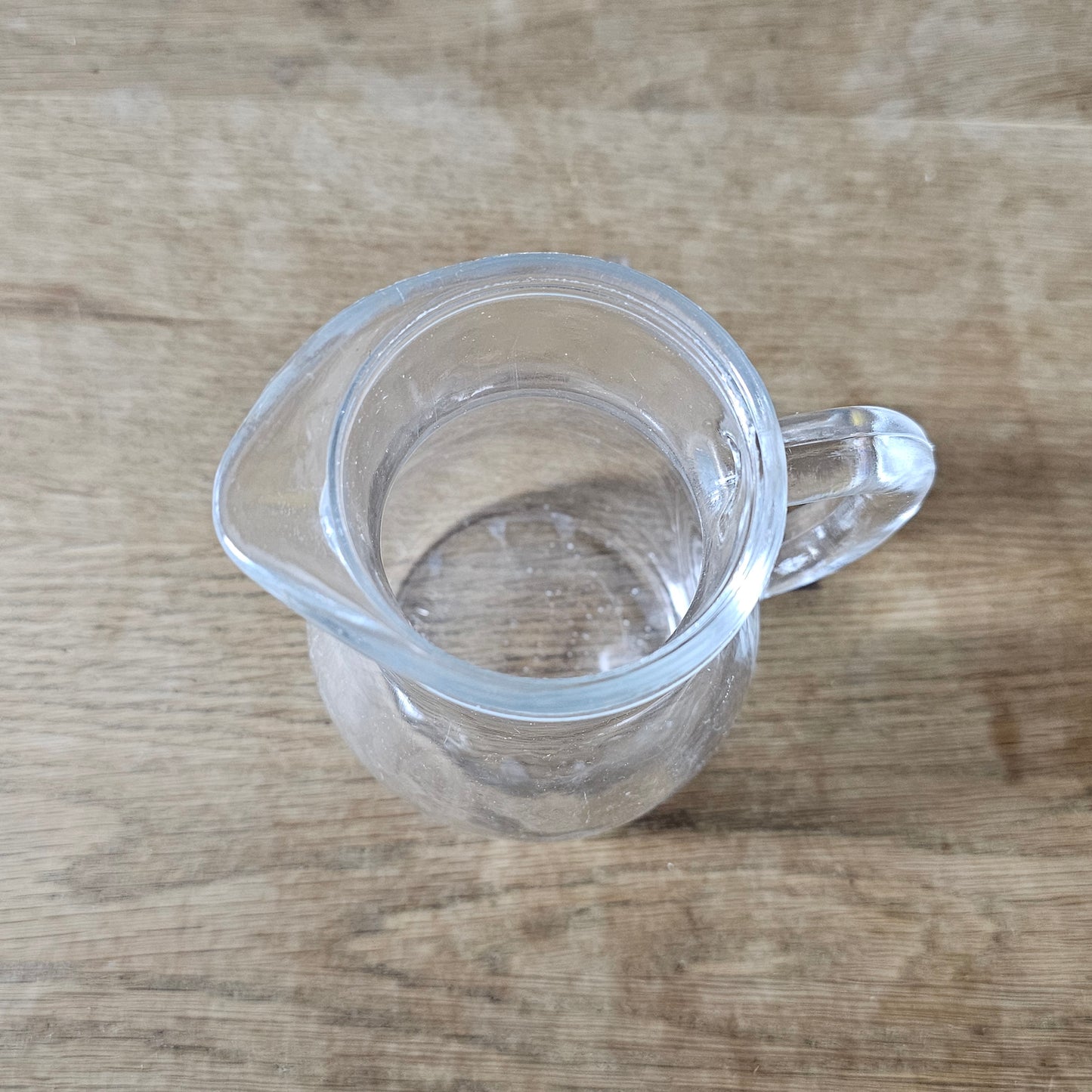Classic Italian 0.25L clear glass jug