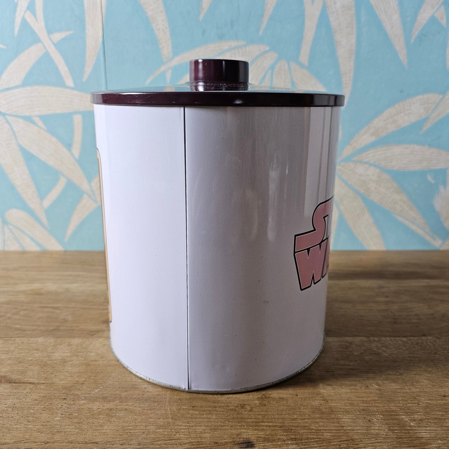 Half Moon Bay retro Wookiee Cookies biscuit barrel tin