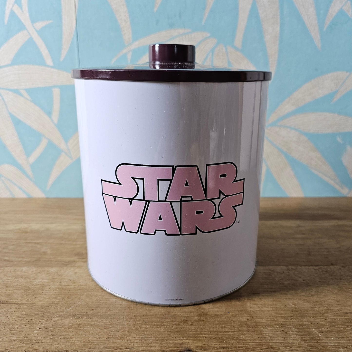 Half Moon Bay retro Wookiee Cookies biscuit barrel tin