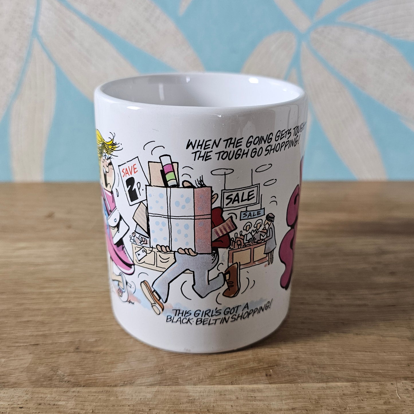 1994 Xpressions "The World's Greatest Shopper" mug