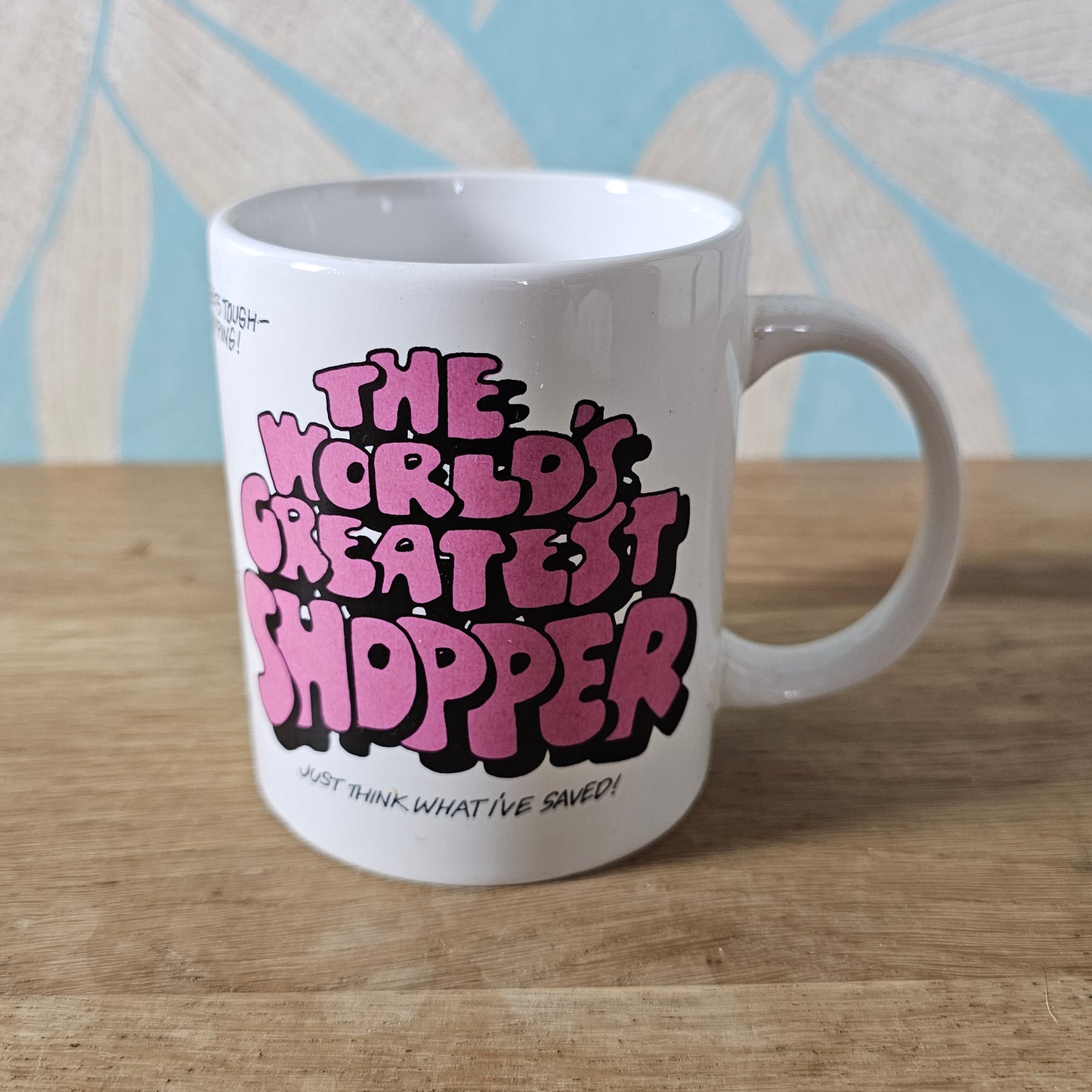 1994 Xpressions "The World's Greatest Shopper" mug
