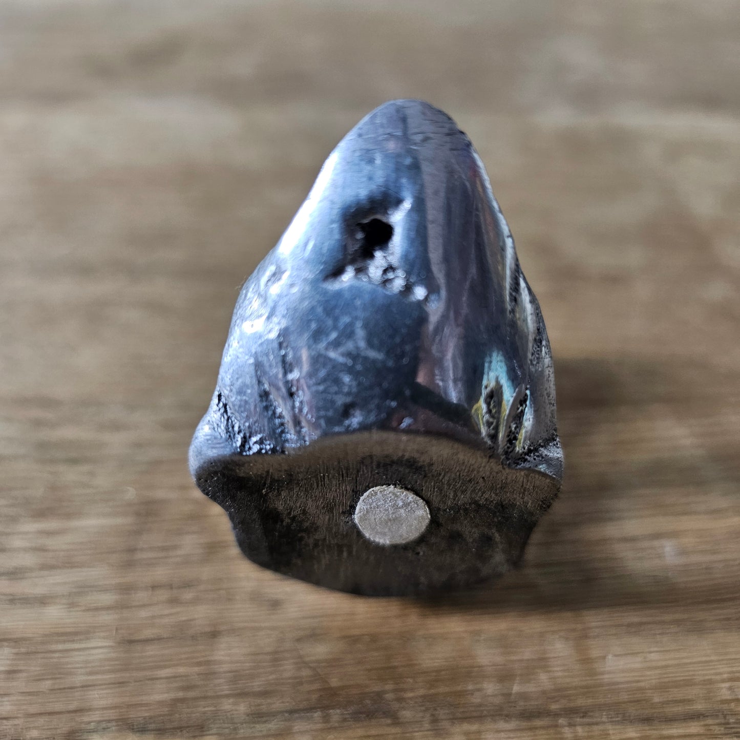 1960s/70s cast aluminium duck napkin ring