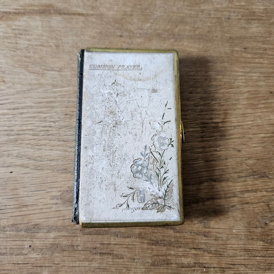 c.1900s Oxford Miniature Book of Common Prayer with brass protective edging