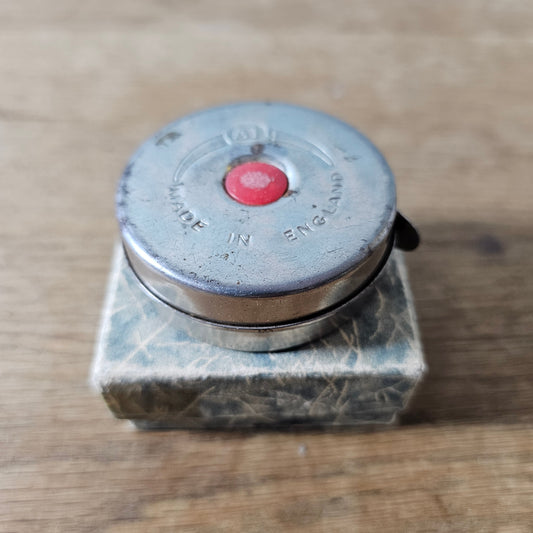 Vintage Rabone No. 350 6ft spring tape measure with sliding tip in original box