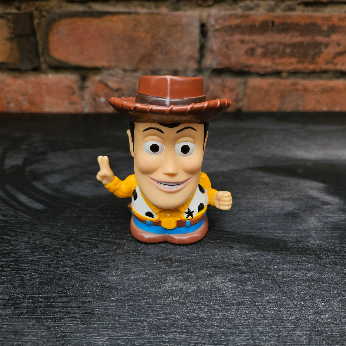Pair of early 2000s Disney Pixar Toy Story Woody & Jessie mini money boxes