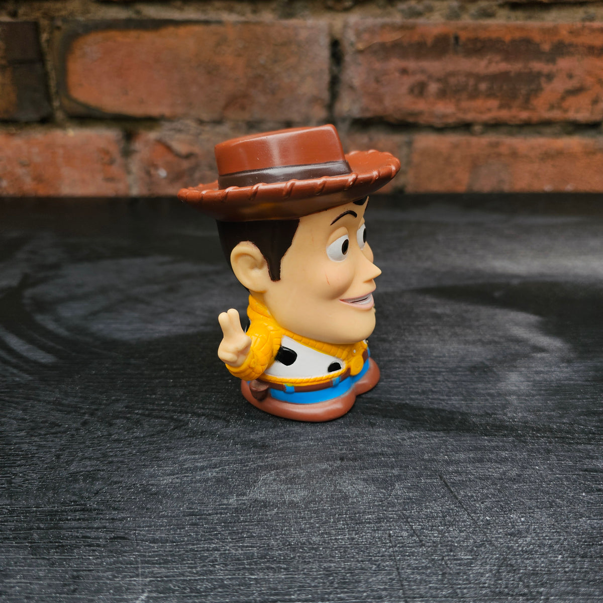Pair of early 2000s Disney Pixar Toy Story Woody & Jessie mini money boxes
