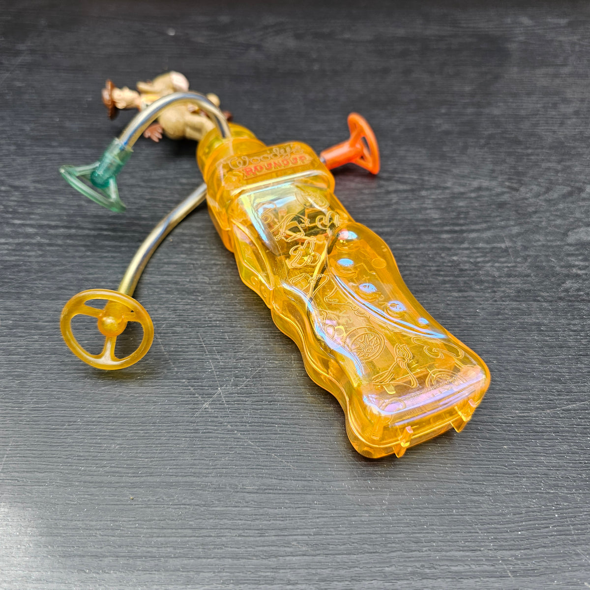 Vintage Disney Pixar Toy Story Woody's Roundup Woody & Bullseye SRM light spinner