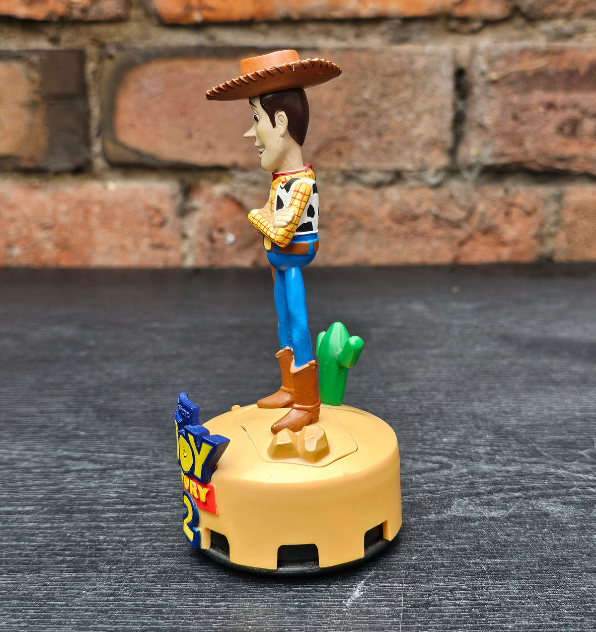 Pair of 1999 Disney Pixar Toy Story 2 Woody & Jessie car air freshener figures