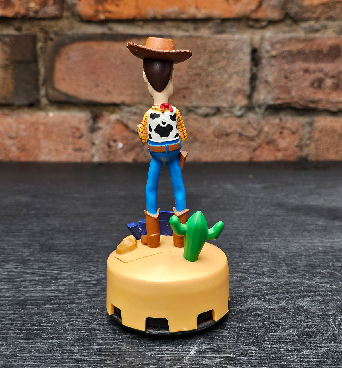Pair of 1999 Disney Pixar Toy Story 2 Woody & Jessie car air freshener figures