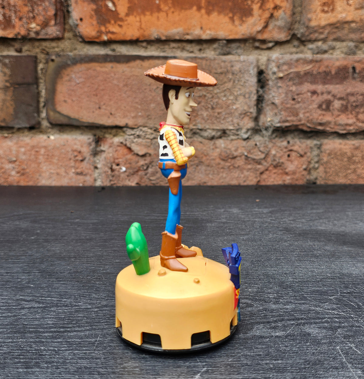 Pair of 1999 Disney Pixar Toy Story 2 Woody & Jessie car air freshener figures