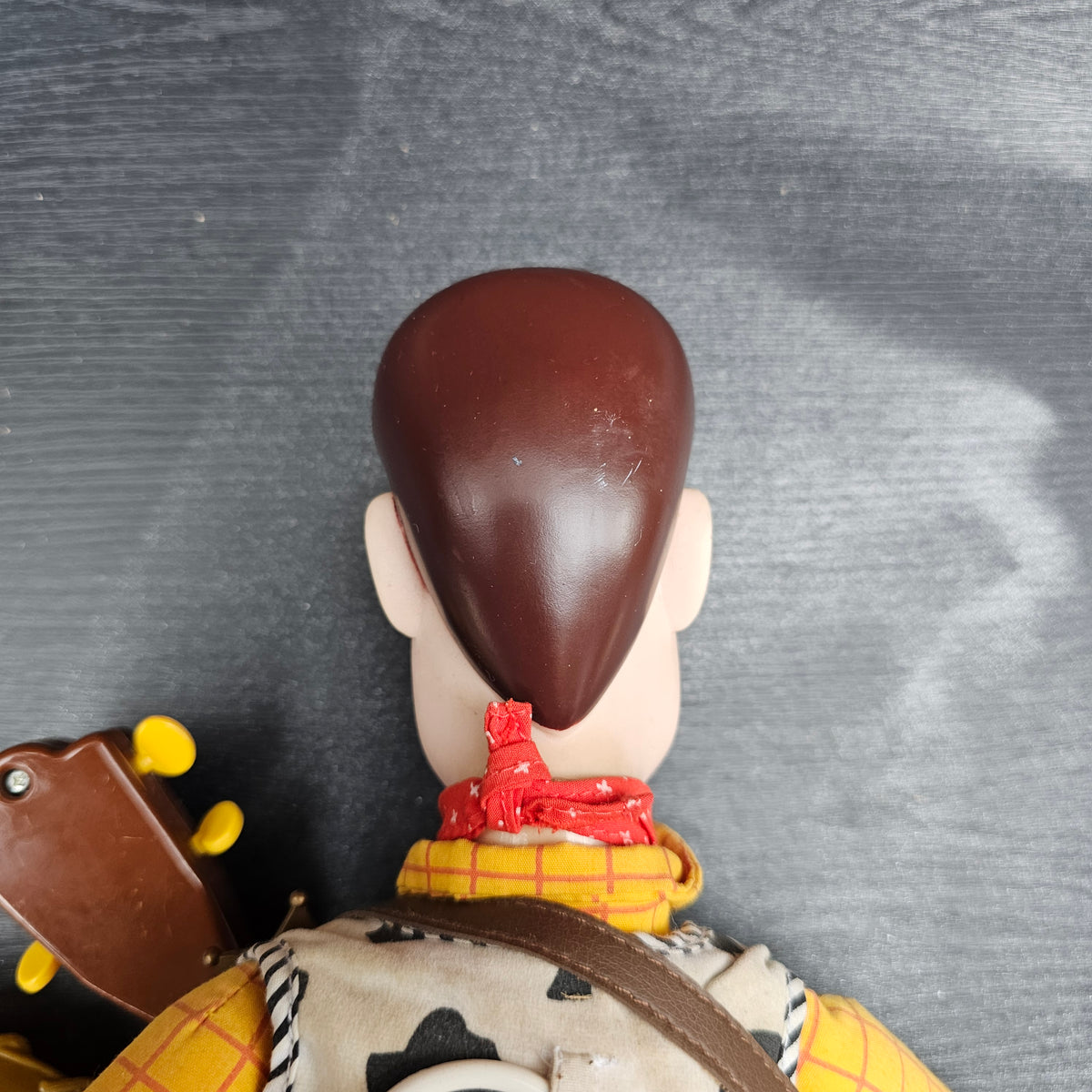 1999 Mattel Disney Pixar Toy Story 2 Strummin’ Singin’ Woody with Guitar