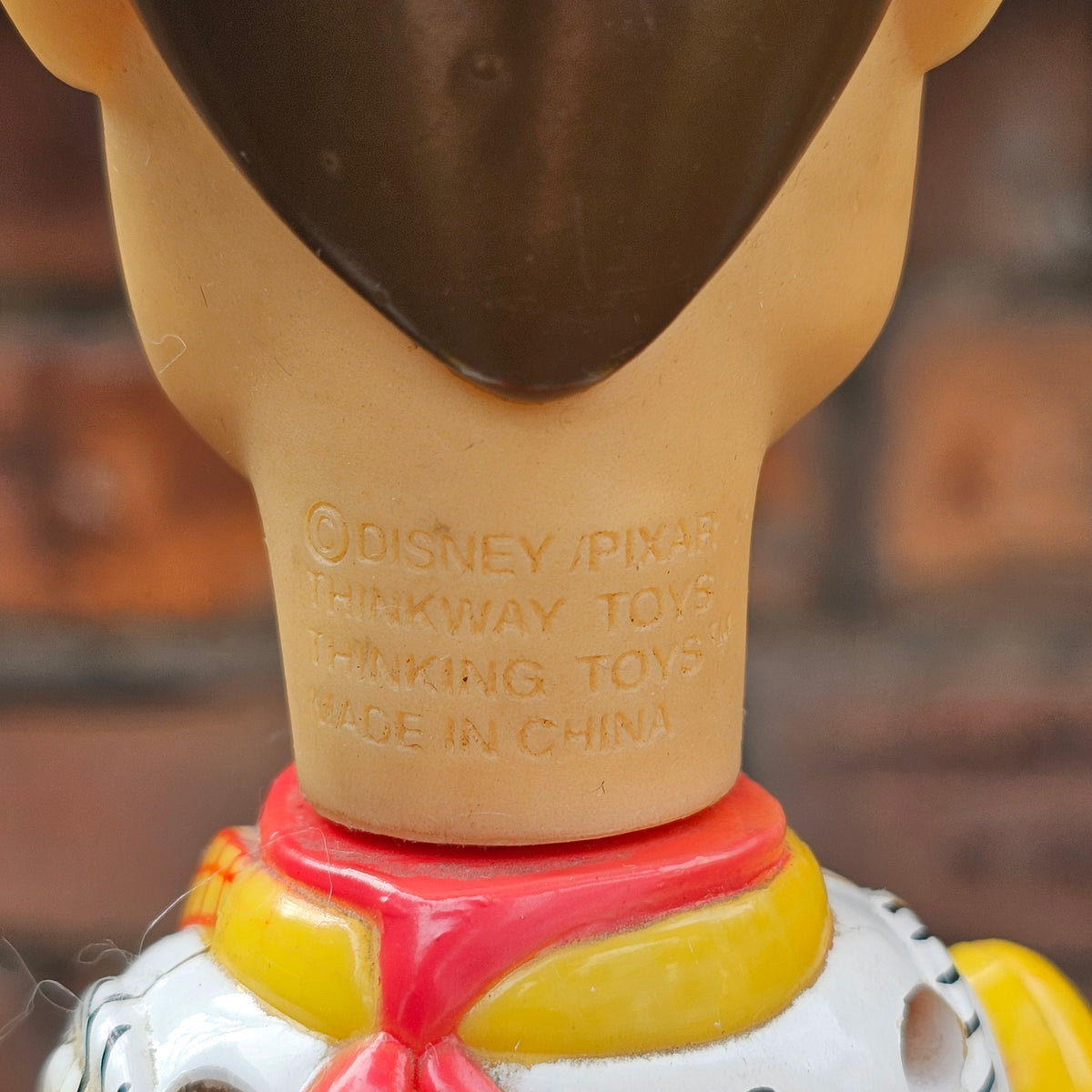 1999 Thinkway Disney Pixar Toy Story 2 Woody Talkin’ room guard
