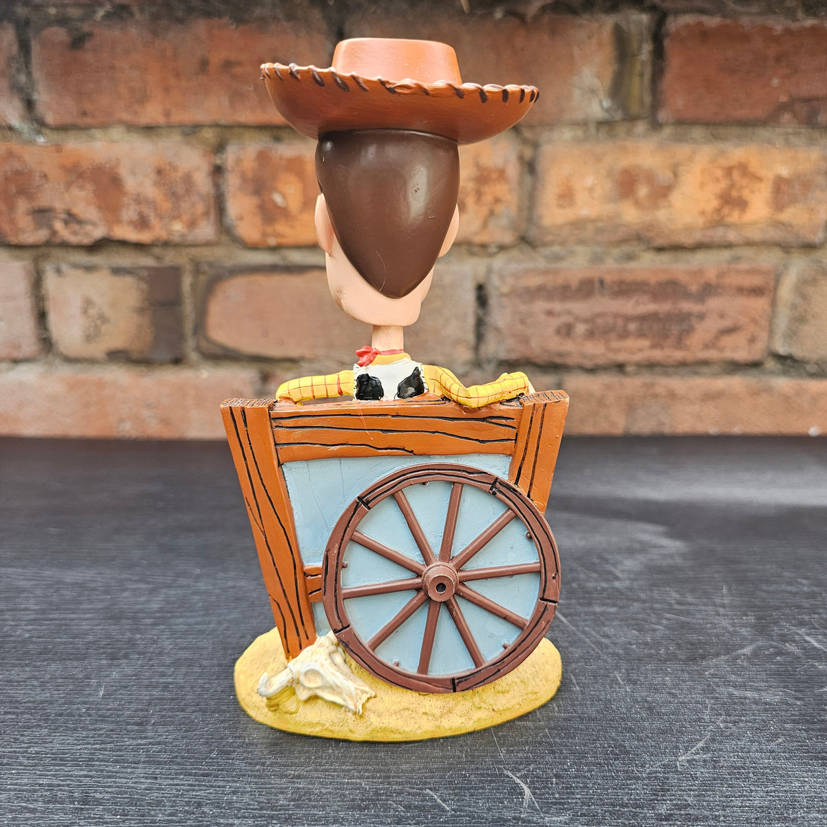 circa. 2001 Disney Pixar Toy Story Woody Bobble Dobbles bobblehead figurine