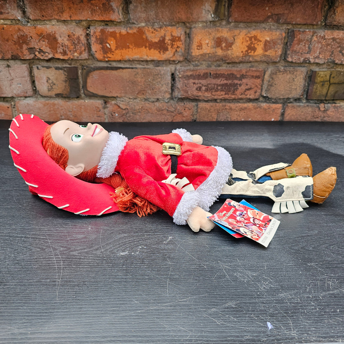 2000 Disney Store Toy Story 2 “Santa Helpers” Christmas Jessie doll with original tags