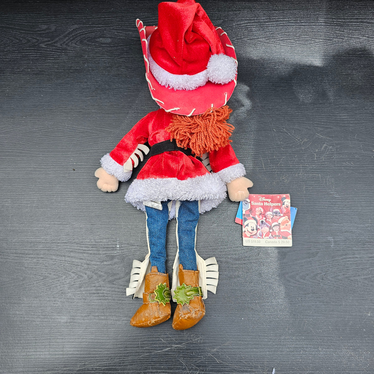 2000 Disney Store Toy Story 2 “Santa Helpers” Christmas Jessie doll with original tags