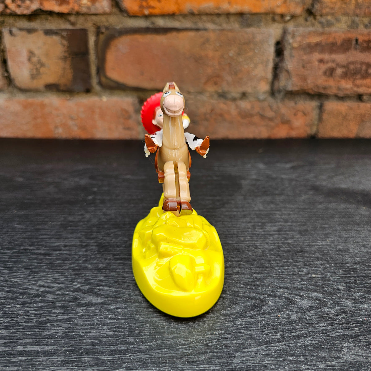 2010 Disney Pixar Toy Story 3 Shell petrol promo Jessie & Bullseye pull-back figure