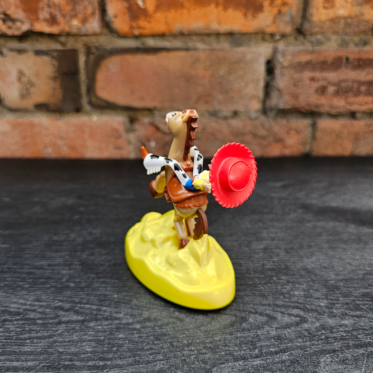 2010 Disney Pixar Toy Story 3 Shell petrol promo Jessie & Bullseye pull-back figure