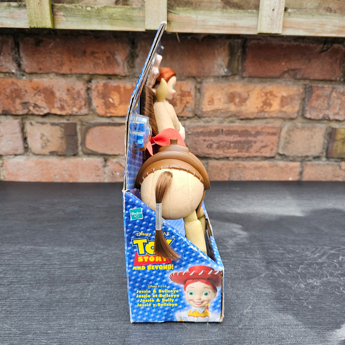 2002 boxed Hasbro Disney Pixar Toy Story and Beyond! Stylin' Jessie & Bullseye