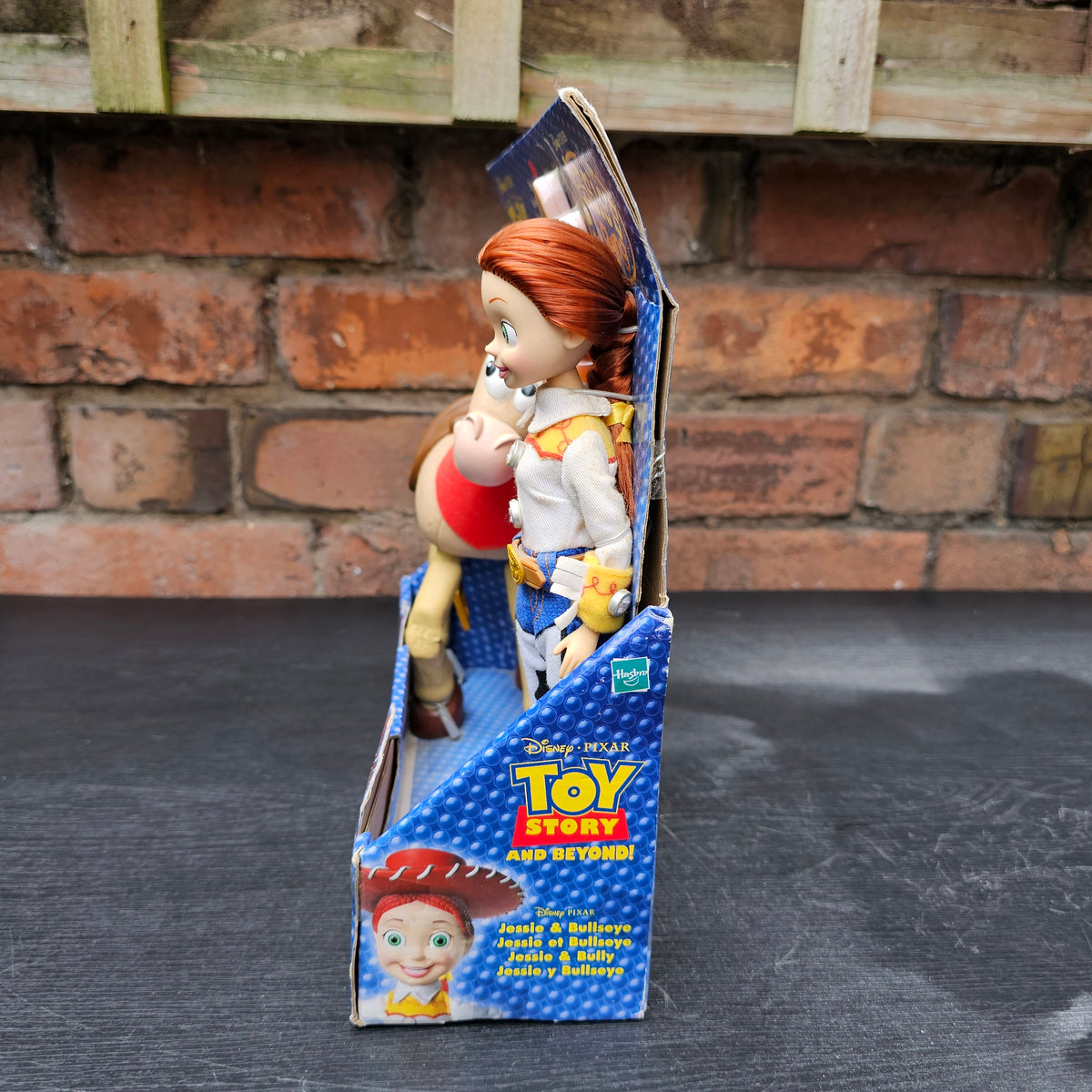 2002 boxed Hasbro Disney Pixar Toy Story and Beyond! Stylin' Jessie & Bullseye