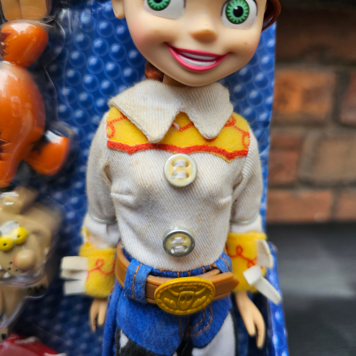 2002 boxed Hasbro Disney Pixar Toy Story and Beyond! Stylin' Jessie & Bullseye