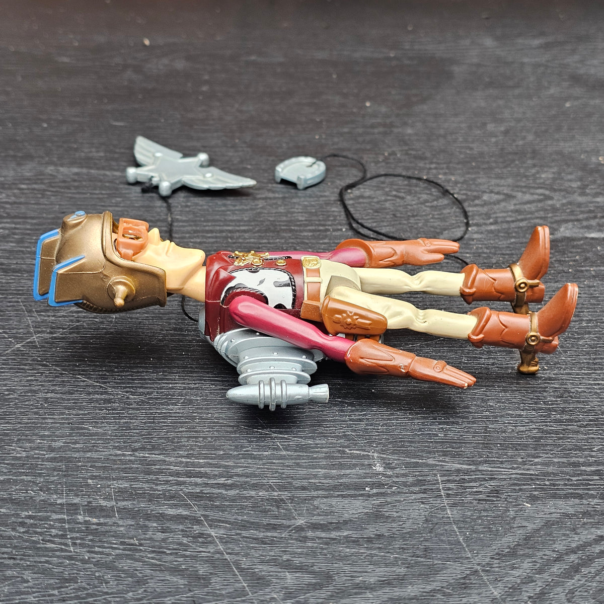 1998 Mattel Disney Pixar Toy Story "Soarin' Sheriff Woody" action figure