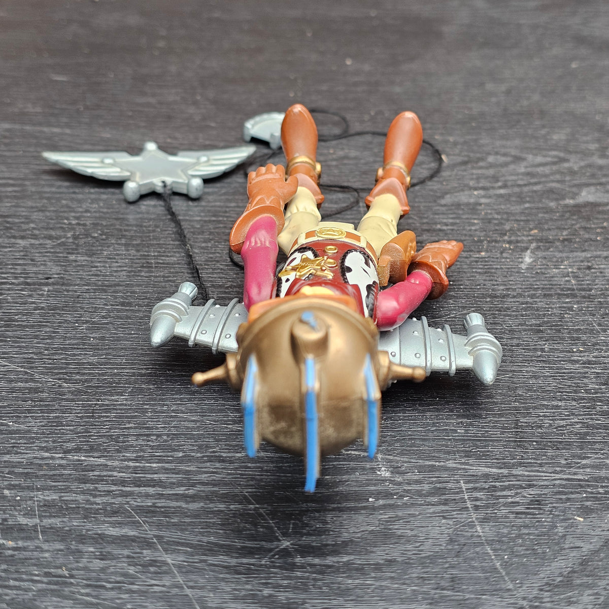 1998 Mattel Disney Pixar Toy Story "Soarin' Sheriff Woody" action figure