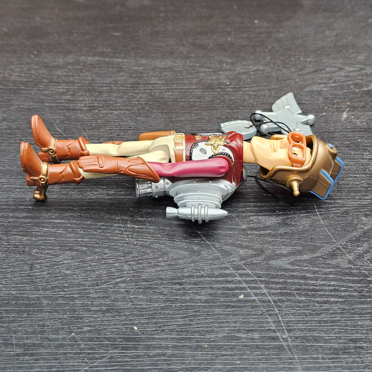 1998 Mattel Disney Pixar Toy Story "Soarin' Sheriff Woody" action figure