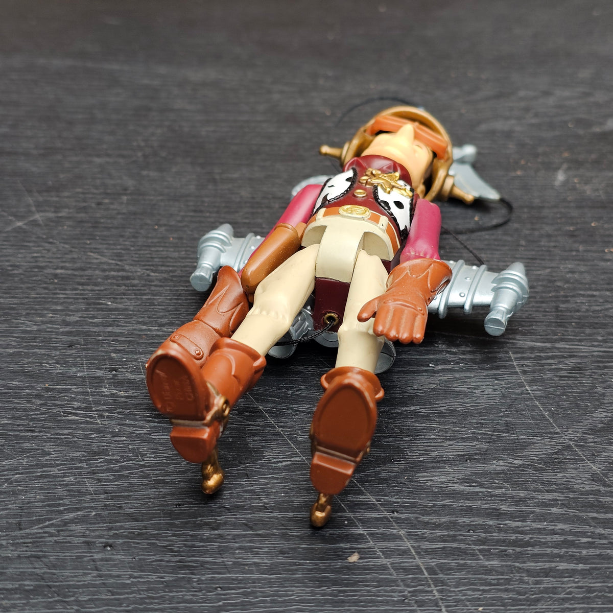 1998 Mattel Disney Pixar Toy Story "Soarin' Sheriff Woody" action figure