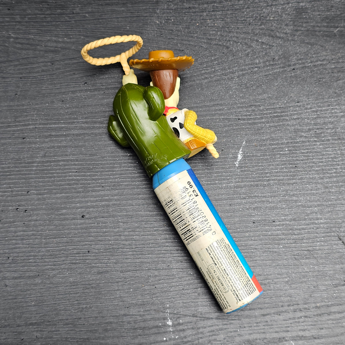 1999 Disney Pixar Toy Story 2 Woody Spin Pop lollipop spinner