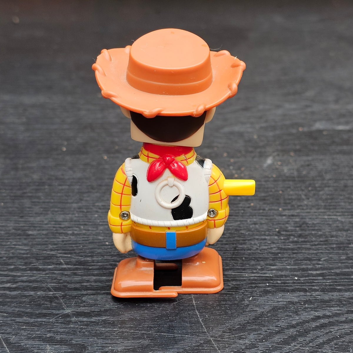 circa. 1999 Disney Pixar Toy Story Woody wind-up walking figure