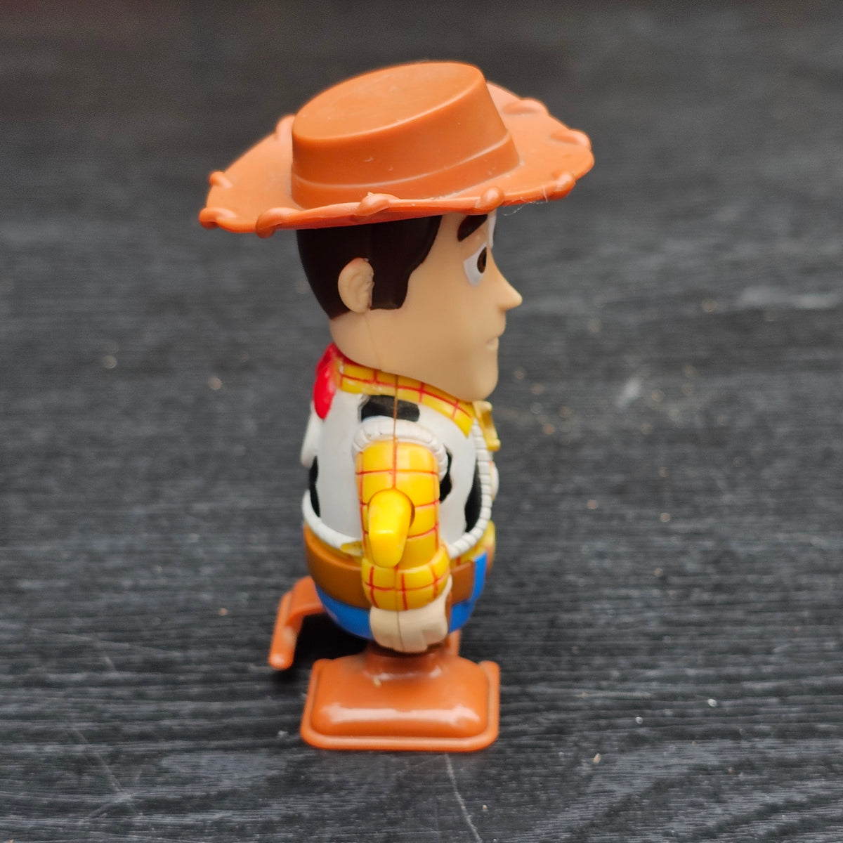 circa. 1999 Disney Pixar Toy Story Woody wind-up walking figure