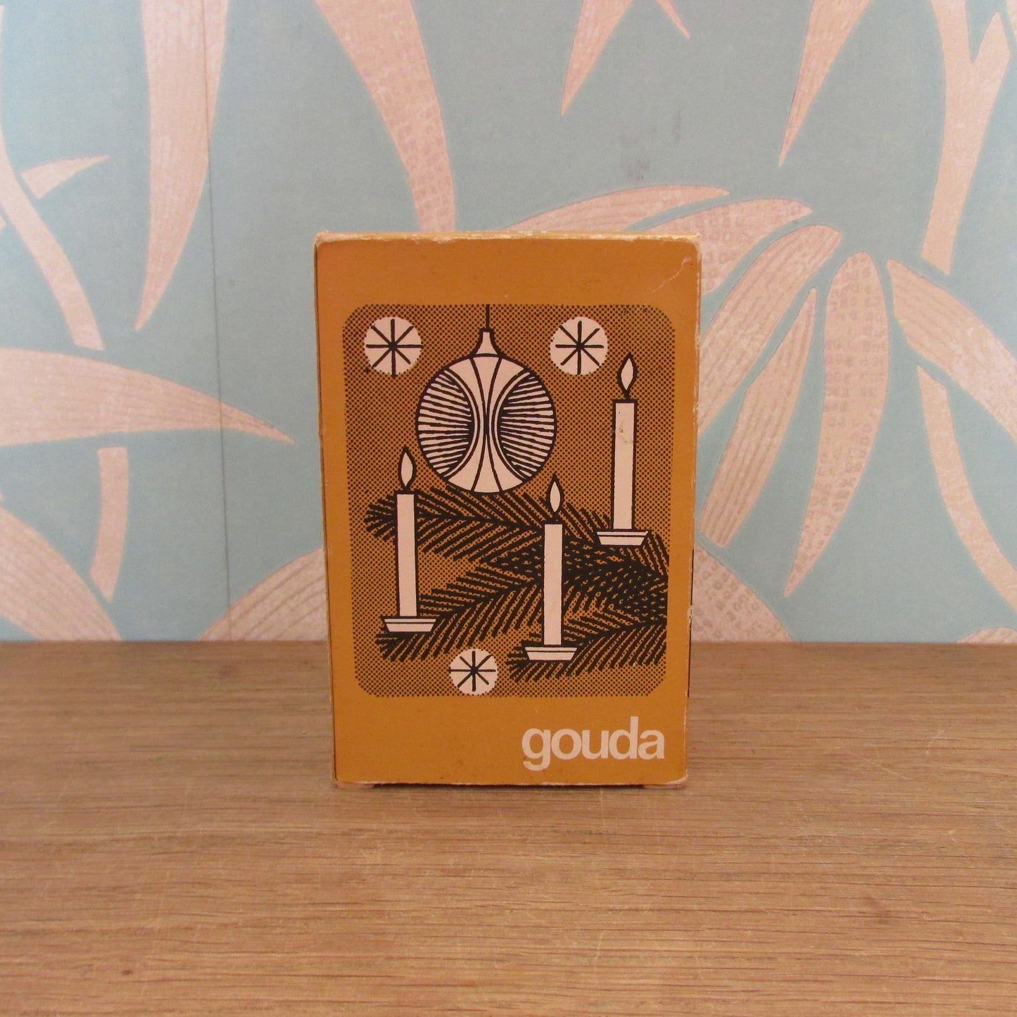 Box of 1960s/70s part-used Kristal Gouda Holland Christmas tree candles (16 in box)