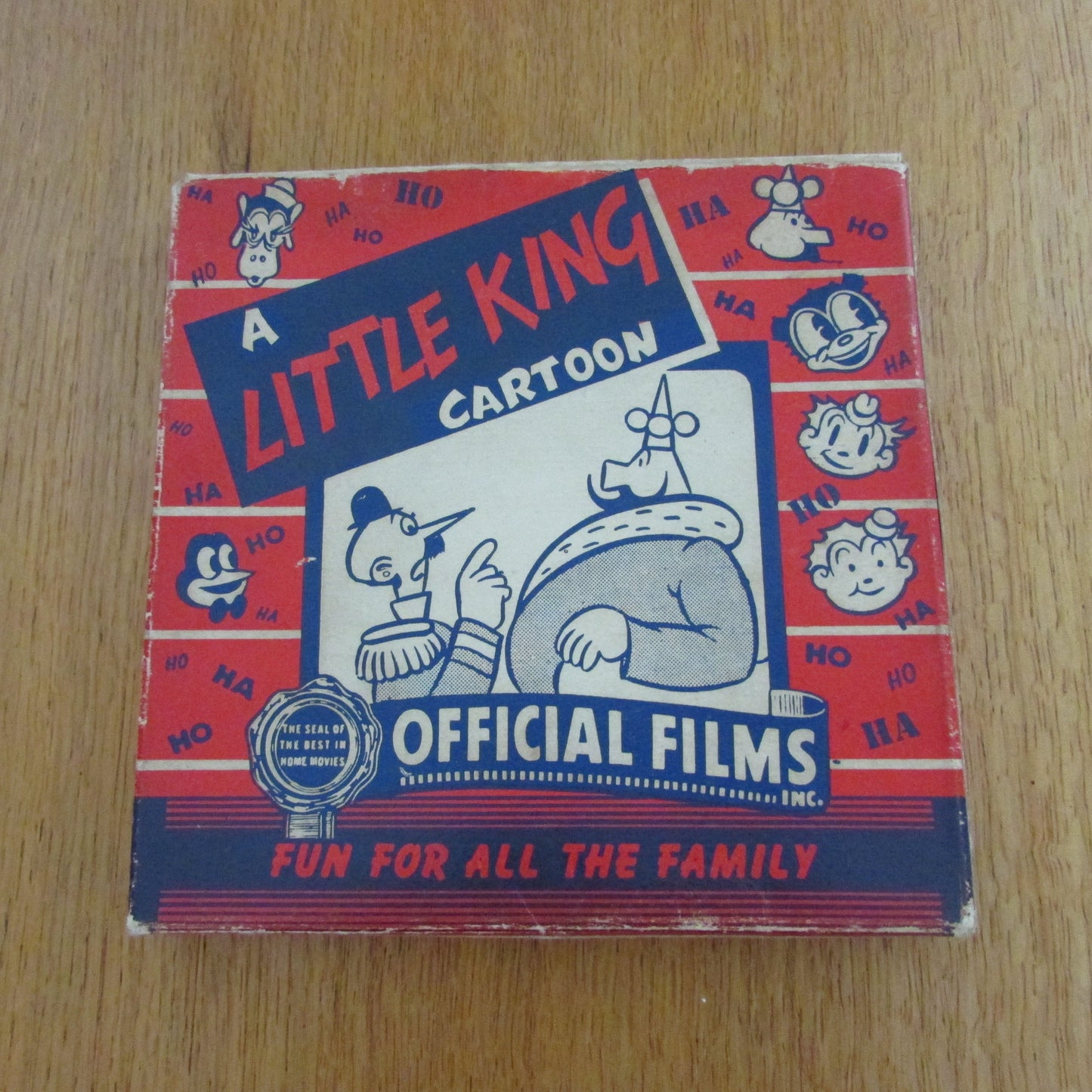 Two 1940s 16mm cartoon home movies: Amos "n" Andy, and A Little King
