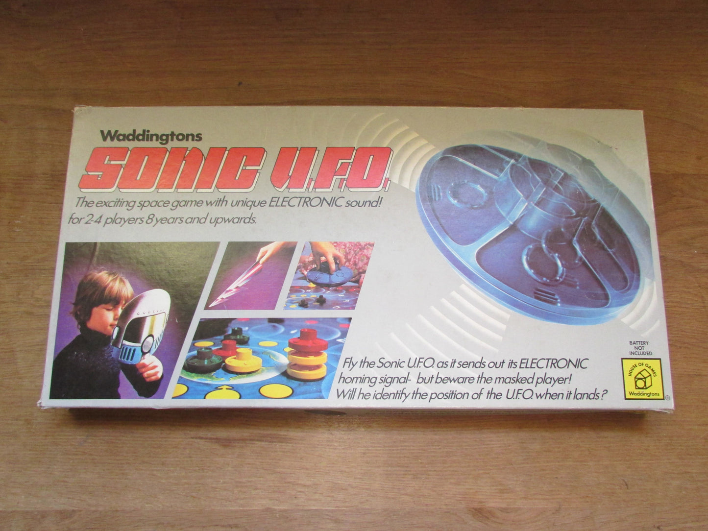 1979 Waddingtons Sonic UFO space board game