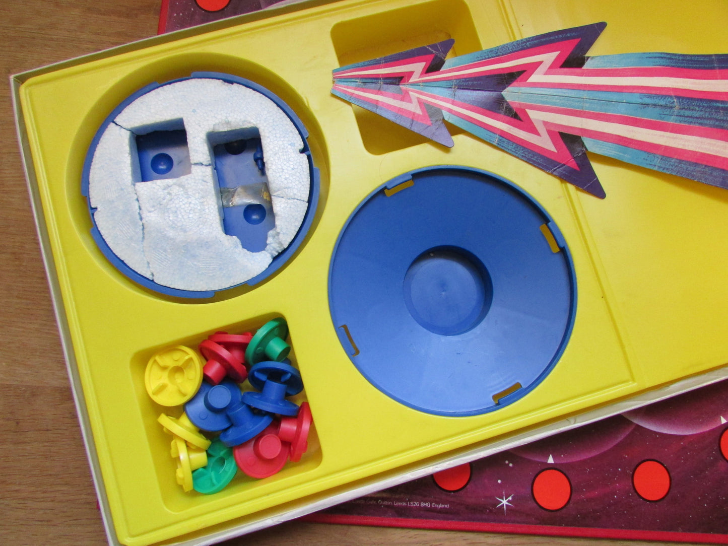 1979 Waddingtons Sonic UFO space board game