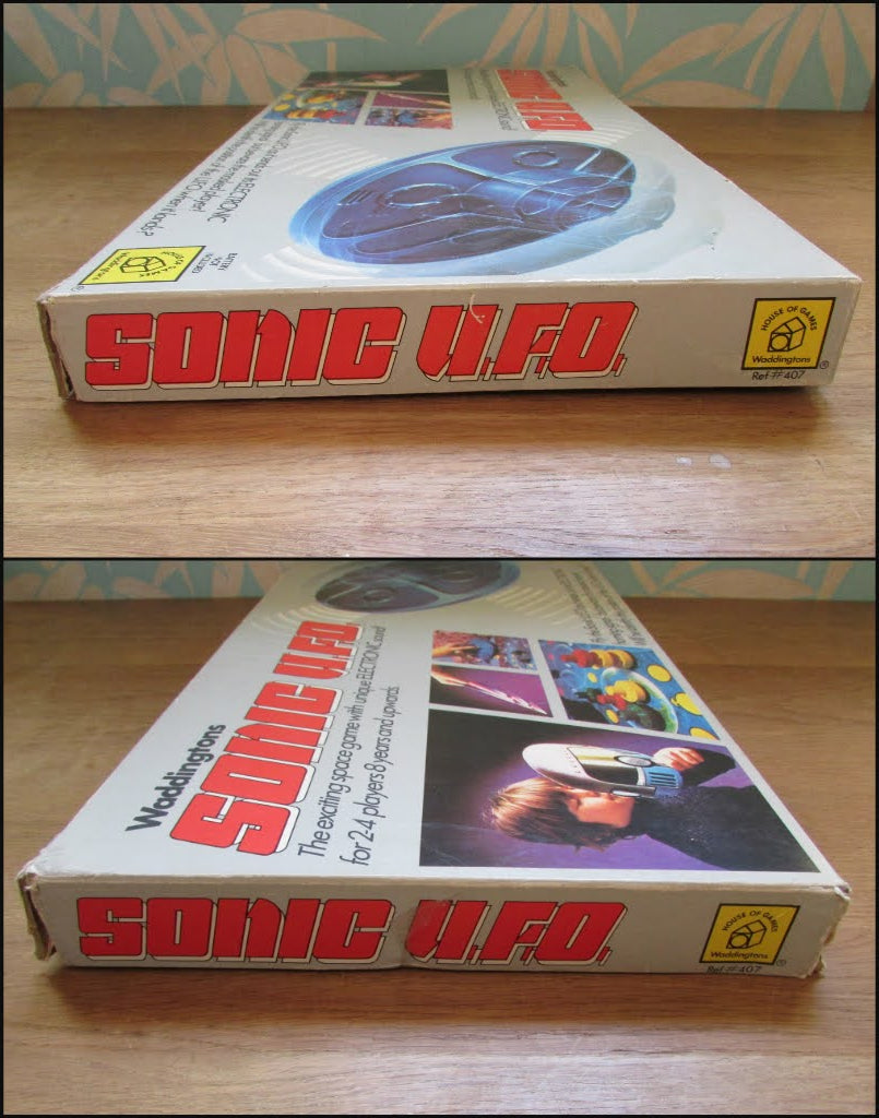 1979 Waddingtons Sonic UFO space board game