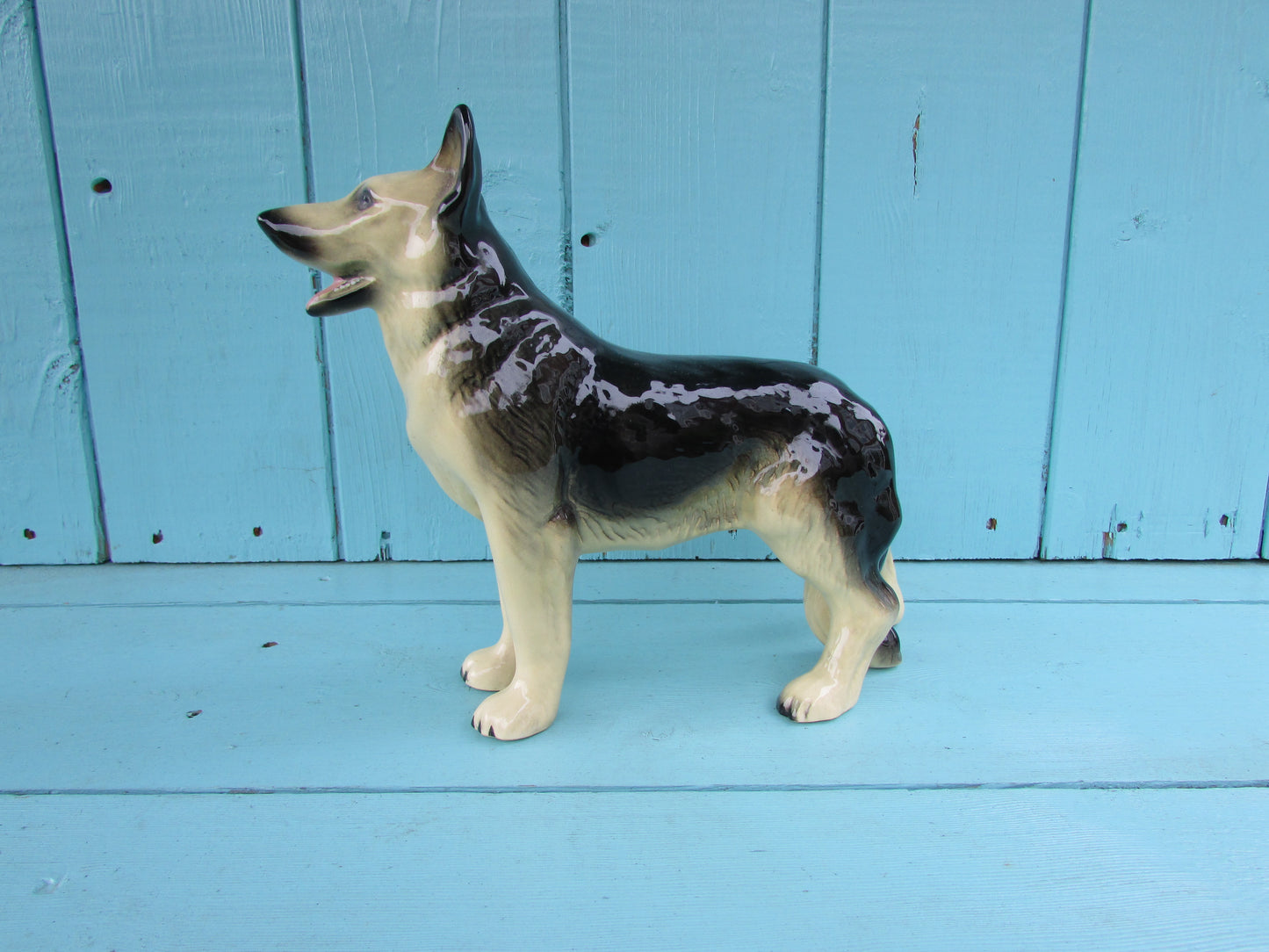 Vintage Coopercraft England ceramic German Shepherd/Alsatian