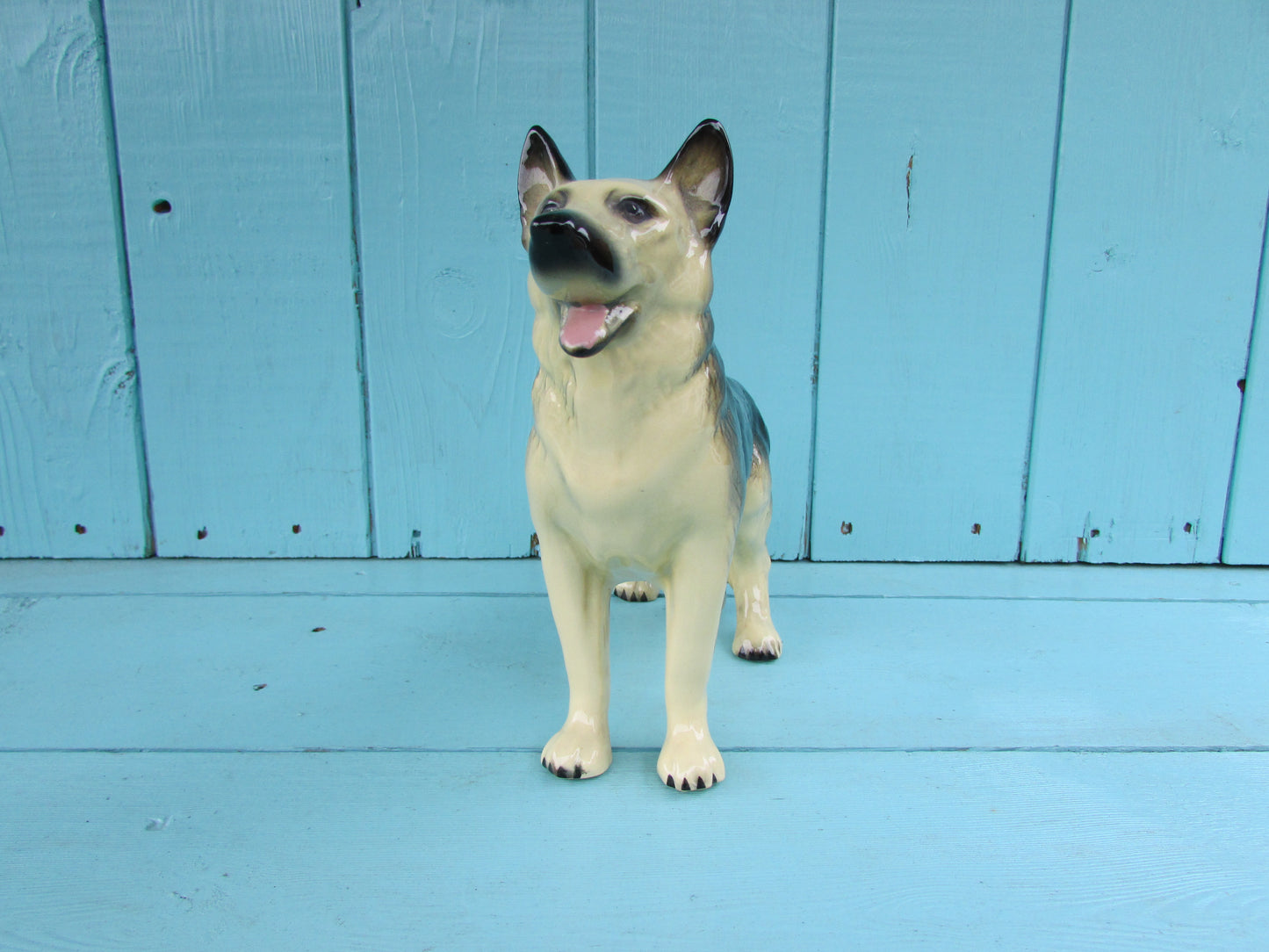 Vintage Coopercraft England ceramic German Shepherd/Alsatian