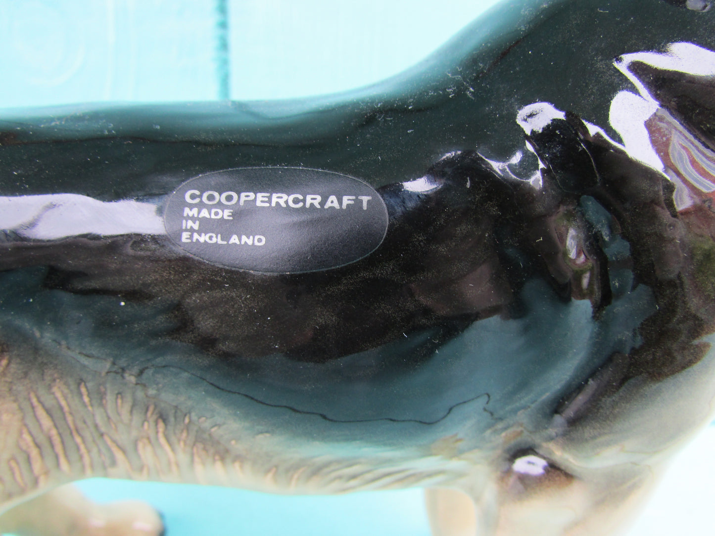 Vintage Coopercraft England ceramic German Shepherd/Alsatian
